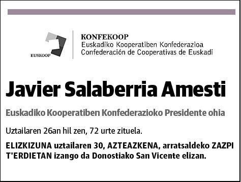 SALABERRIA AMESTI,JAVIER