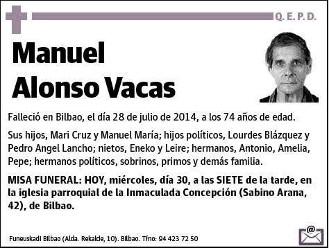 ALONSO VACAS,MANUEL