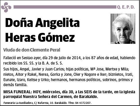 HERAS GOMEZ,ANGELITA