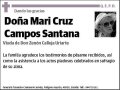 CAMPOS SANTANA,MARI CRUZ