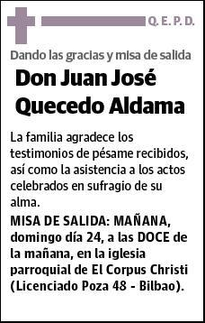 QUECEDO ALDAMA,JUAN JOSE