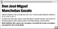 MANCHOBAS GOZALO,JOSE MIGUEL