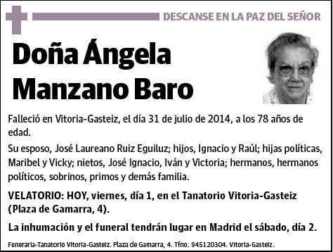 MANZANO BARO,ANGELA