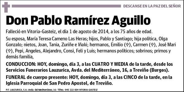 RAMIREZ AGUILLO,PABLO