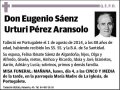 SAENZ URTURI PEREZ ARANSOLO,EUGENIO