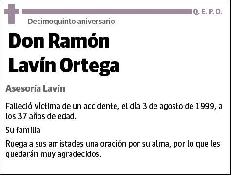 LAVIN ORTEGA,RAMON