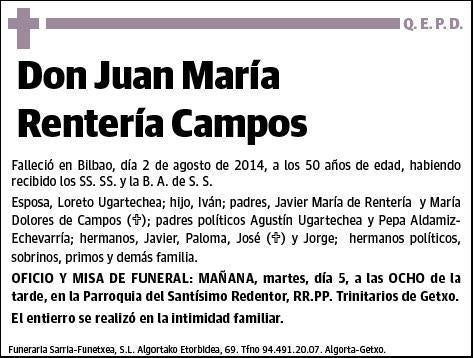 RENTERIA CAMPOS,JUAN MARIA