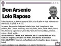 LOLO RAPOSO,ARSENIO