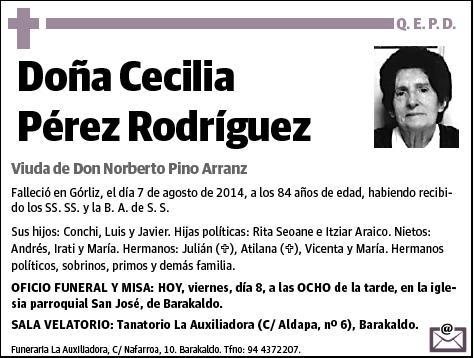 PEREZ RODRIGUEZ,CECILIA