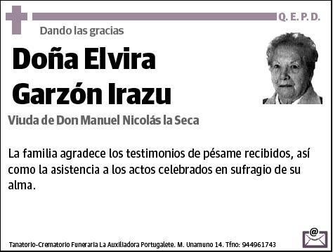 GARZON IRAZU,ELVIRA