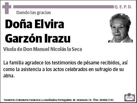 GARZON IRAZU,ELVIRA