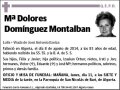 DOMINGUEZ MONTALBAN,MARIA DOLORES