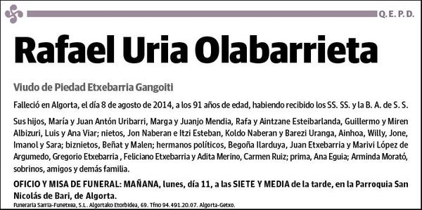 URIA OLABARRIETA,RAFAEL