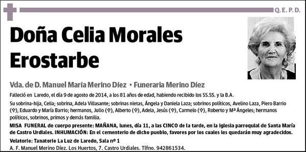 MORALES EROSTARBE,CELIA