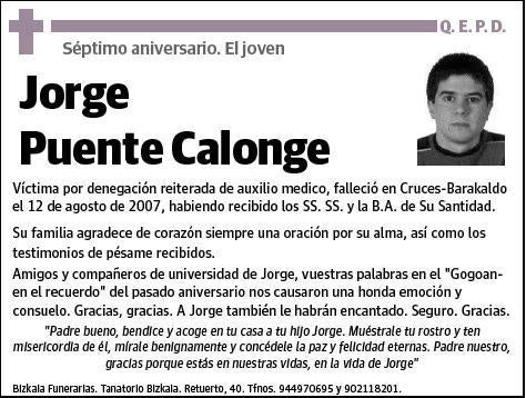 PUENTE CALONGE,JORGE