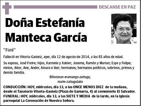 MANTECA GARCIA,ESTEFANIA