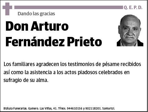 FERNANDEZ PRIETO,ARTURO