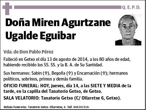 UGALDE EGUIBAR,MIREN AGURTZANE