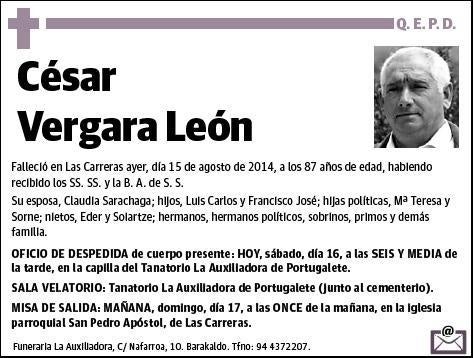 VERGARA LEON,CESAR