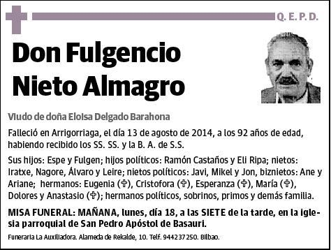 NIETO ALMAGRO,FULGENCIO