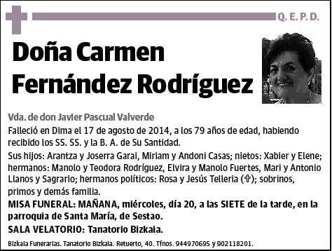 FERNANDEZ RODRIGUEZ,CARMEN