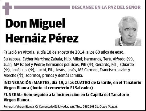 HERNAIZ PEREZ,MIGUEL