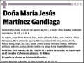 MARTINEZ GANDIAGA,MARIA JESUS