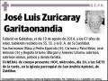 ZURICARAY GARITAONANDIA,JOSE LUIS