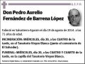 FERNANDEZ DE BARRENA LOPEZ,PEDRO AURELIO