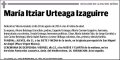 URTEAGA IZAGUIRRE,MARIA ITZIAR