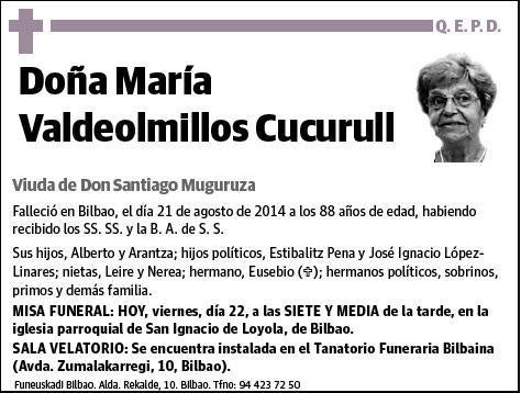 VALDEOLMILLOS CUCURULL,MARIA