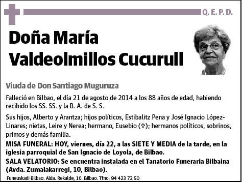 VALDEOLMILLOS CUCURULL,MARIA