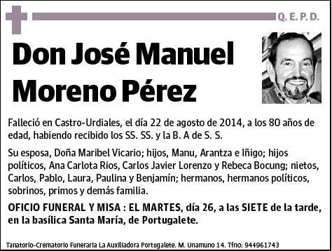 MORENO PEREZ,JOSE MANUEL