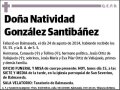 GONZALEZ SANTIBAÑEZ,NATIVIDAD