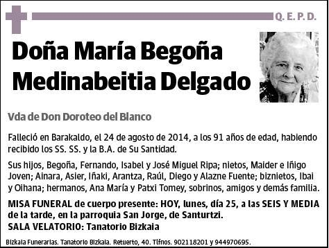 MEDINABEITIA DELGADO,MARIA BEGOÑA