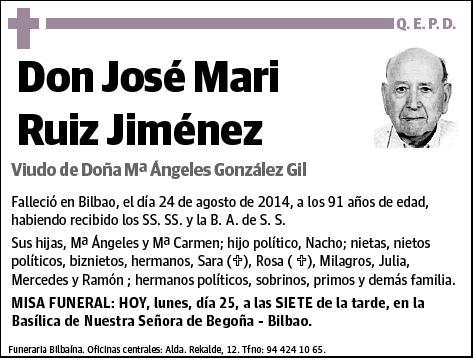 RUIZ JIMENEZ,JOSE MARI