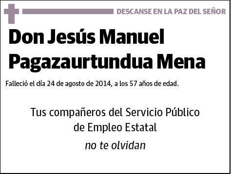 PAGAZAURTUNDUA MENA,JESUS MANUEL