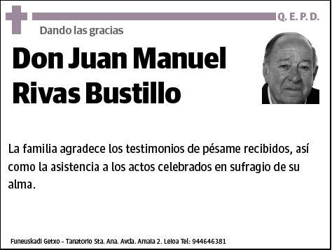 RIVAS BUSTILLO,JUAN MANUEL