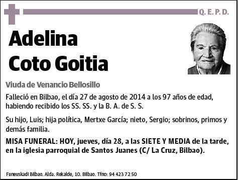 COTO GOITIA,ADELINA