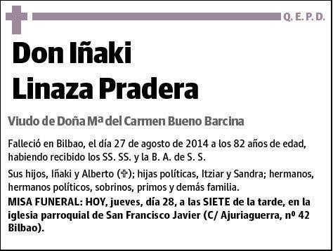 LINAZA PRADERA,IÑAKI