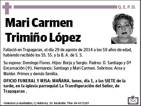 TRIMIÑO LOPEZ,CARMEN