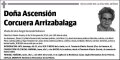 CORCUERA ARRIZABALAGA,ASCENSION
