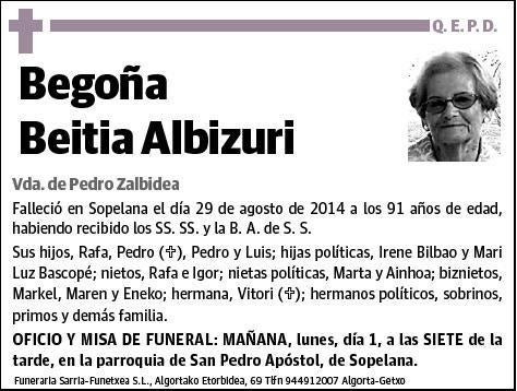 BEITIA ALBIZURI,BEGOÑA