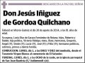 IÑIGUEZ DE GORDOA QUILCHANO,JESUS