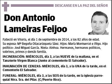 LAMIERAS FEIJOO,ANTONIO