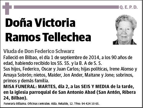 RAMOS TELLECHEA,VICTORIA