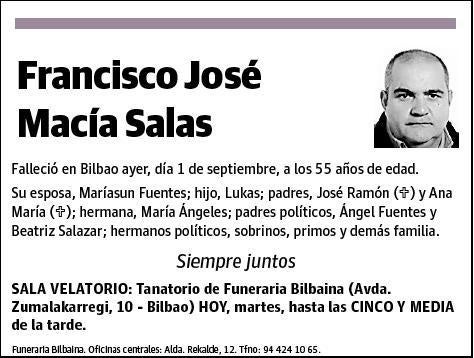 MACIA SALAS,FRANCISCO JOSE