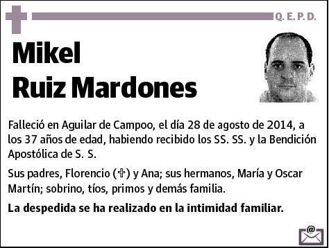 RUIZ MARDONES,MIKEL