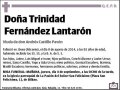 FERNANDEZ LANTARON,TRINIDAD