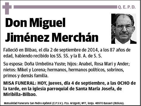 JIMENEZ MERCHAN,MIGUEL